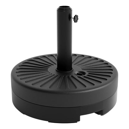 Heavy-Duty Water-Filled Patio Umbrella Base Stand