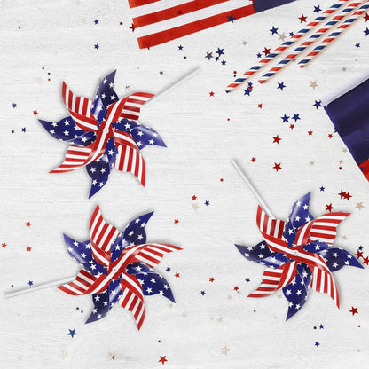20Pcs Patriotic Red White Blue Decorations Set