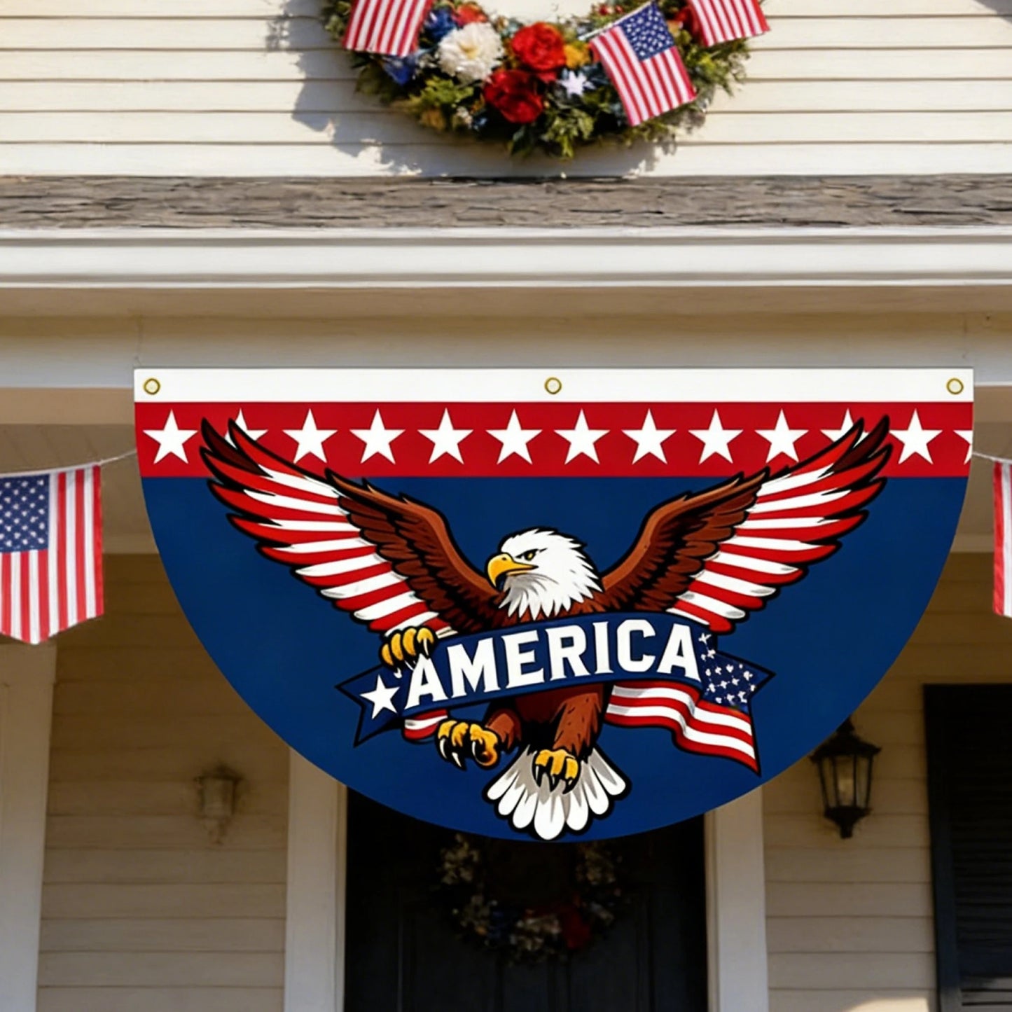 250th Anniversary Patriotic Bunting Flags