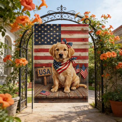 Patriotic Garden Flag