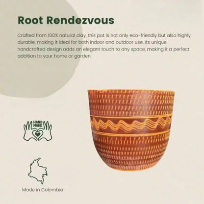 Flower Plant Pot for Indoor Outdoor