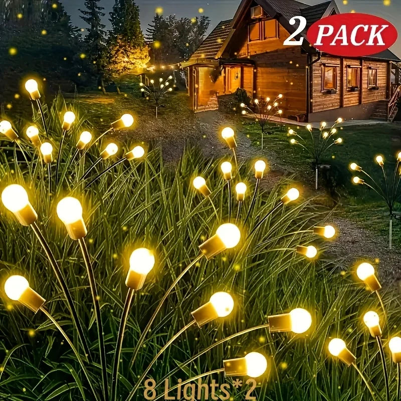 (2pcs) Solar Garden Lights