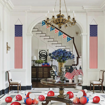 American Flag Door Banners