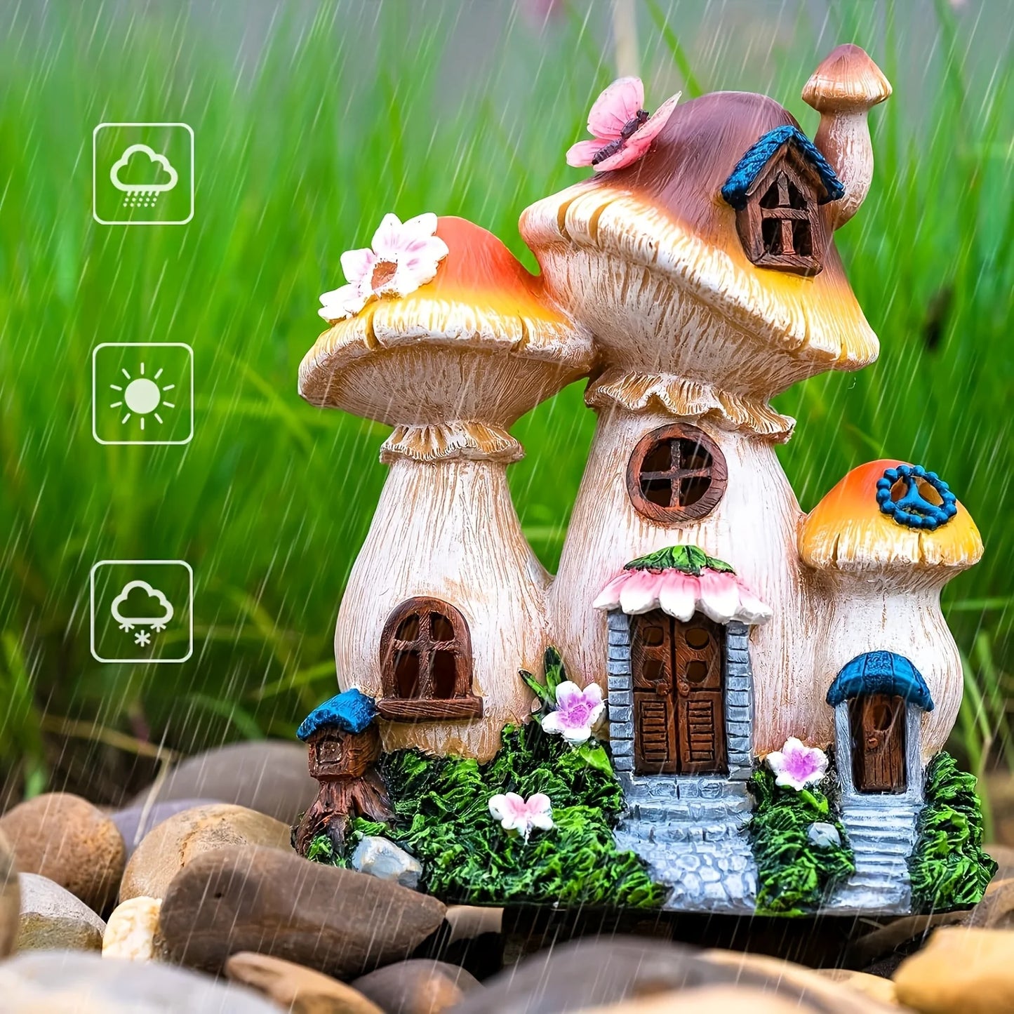 Outdoor Garden Statues Solar Light