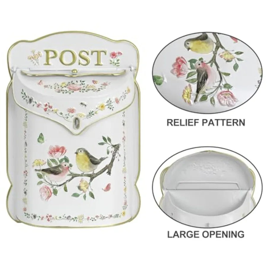 Vintage Wall Mount Mailbox