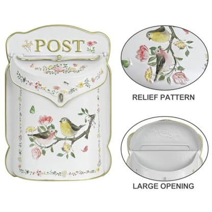 Vintage Wall Mount Mailbox