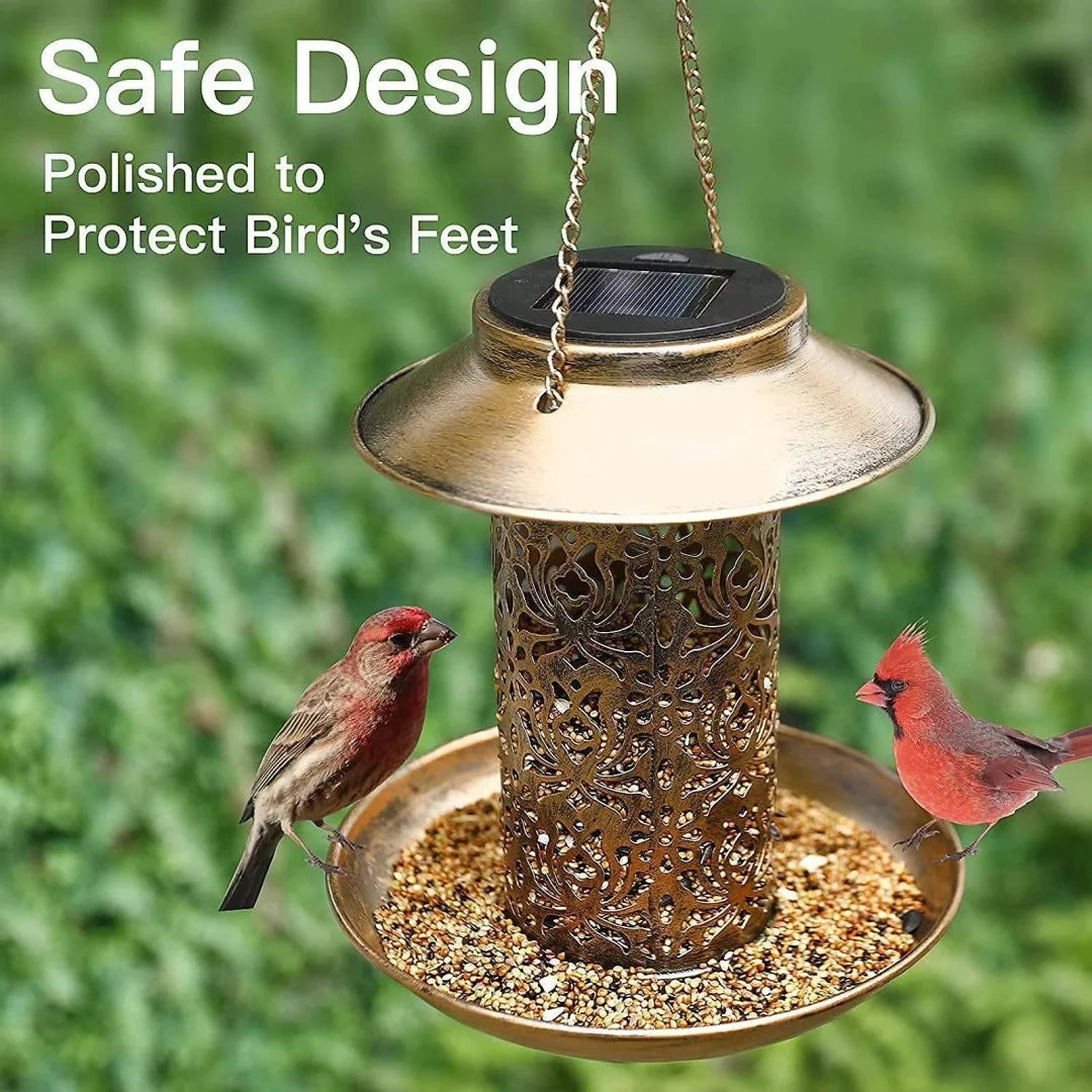 7.8in Solar Bird Feeder