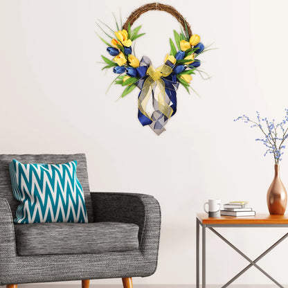 Tulip Spring Wreath