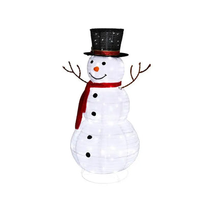 Snowman Fleece Garden Decoration