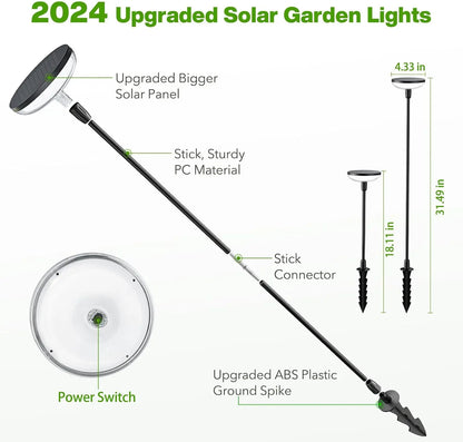 6Pack Solar Garden/Path Lights