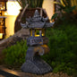 Solar Pagoda Lantern Garden Statue