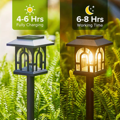 6/10 Pack Solar Pathway Lights
