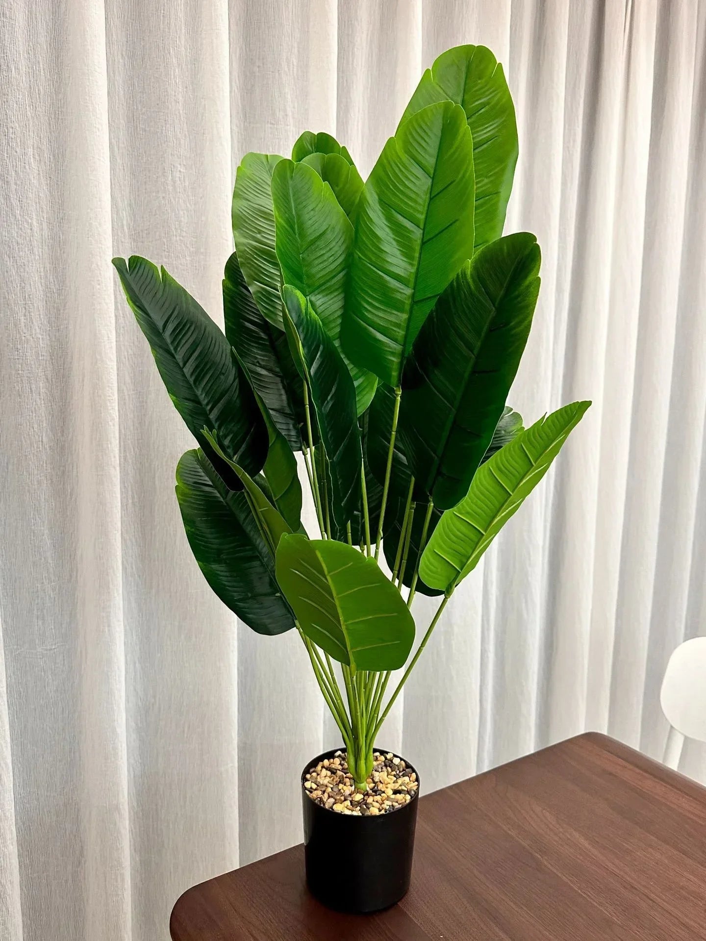 1pc 18 Leaves Artificial Banana Plant