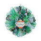 St Patrick s Day Gnome Wreath with Shamrock Print