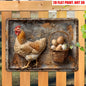 8x12 inch rustic metal wall art