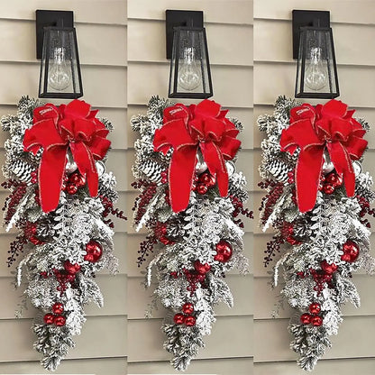 23.6in Christmas Teardrop Swag Decoration