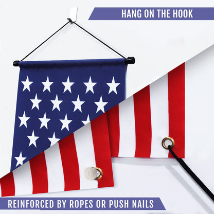 American Flag Door Banners