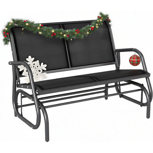 2-Person Outdoor Glider Bench