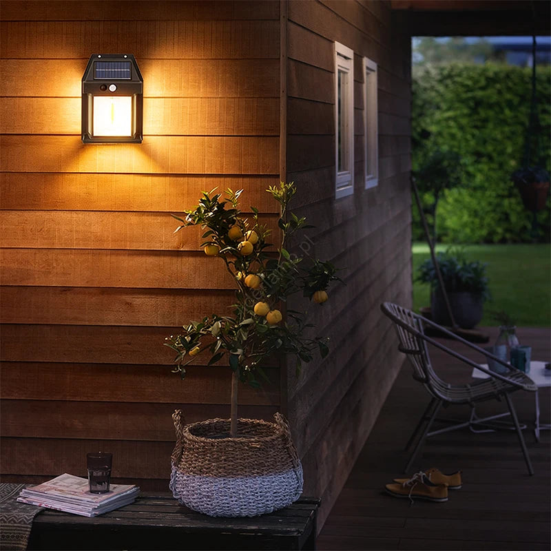 4/2-Pack Outdoor Solar Wall Lights