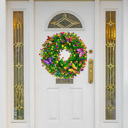 Spring Butterfly Wreath