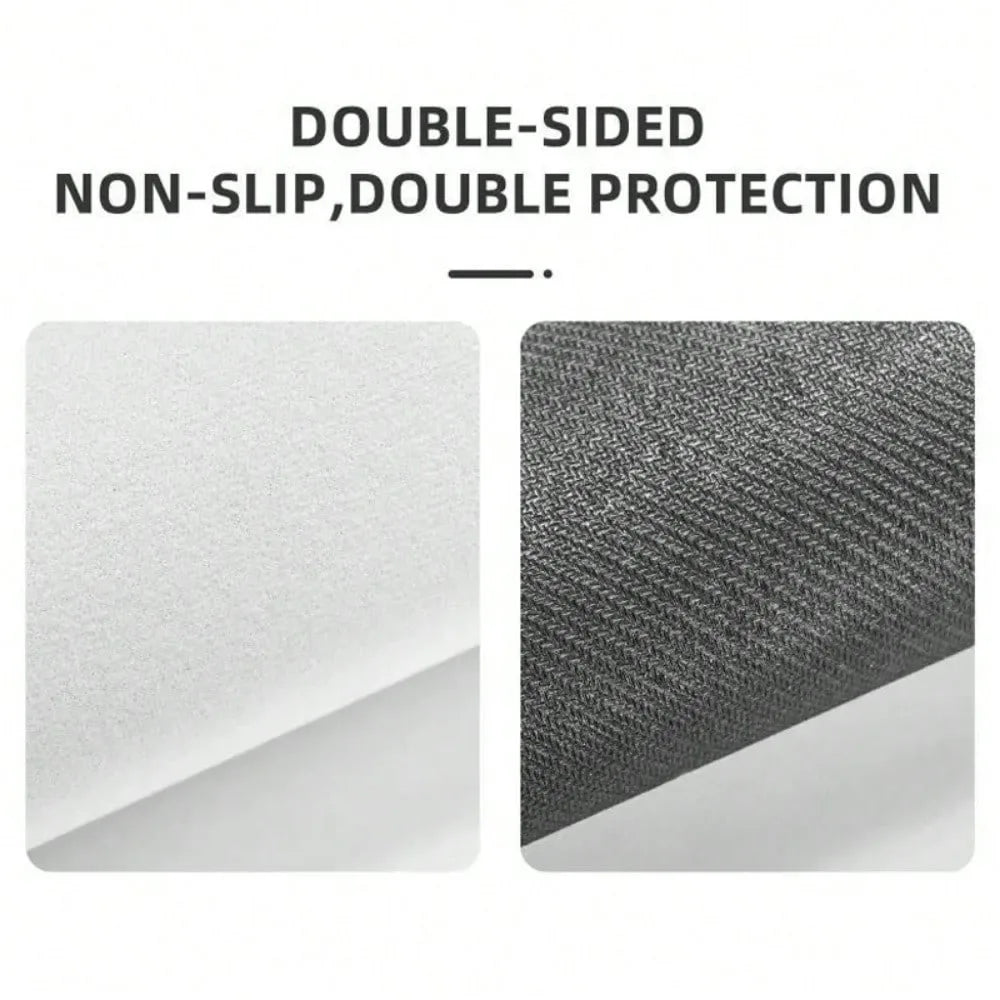 Grateful Thankful Blessed, Non-Slip Absorbent Welcome Mat