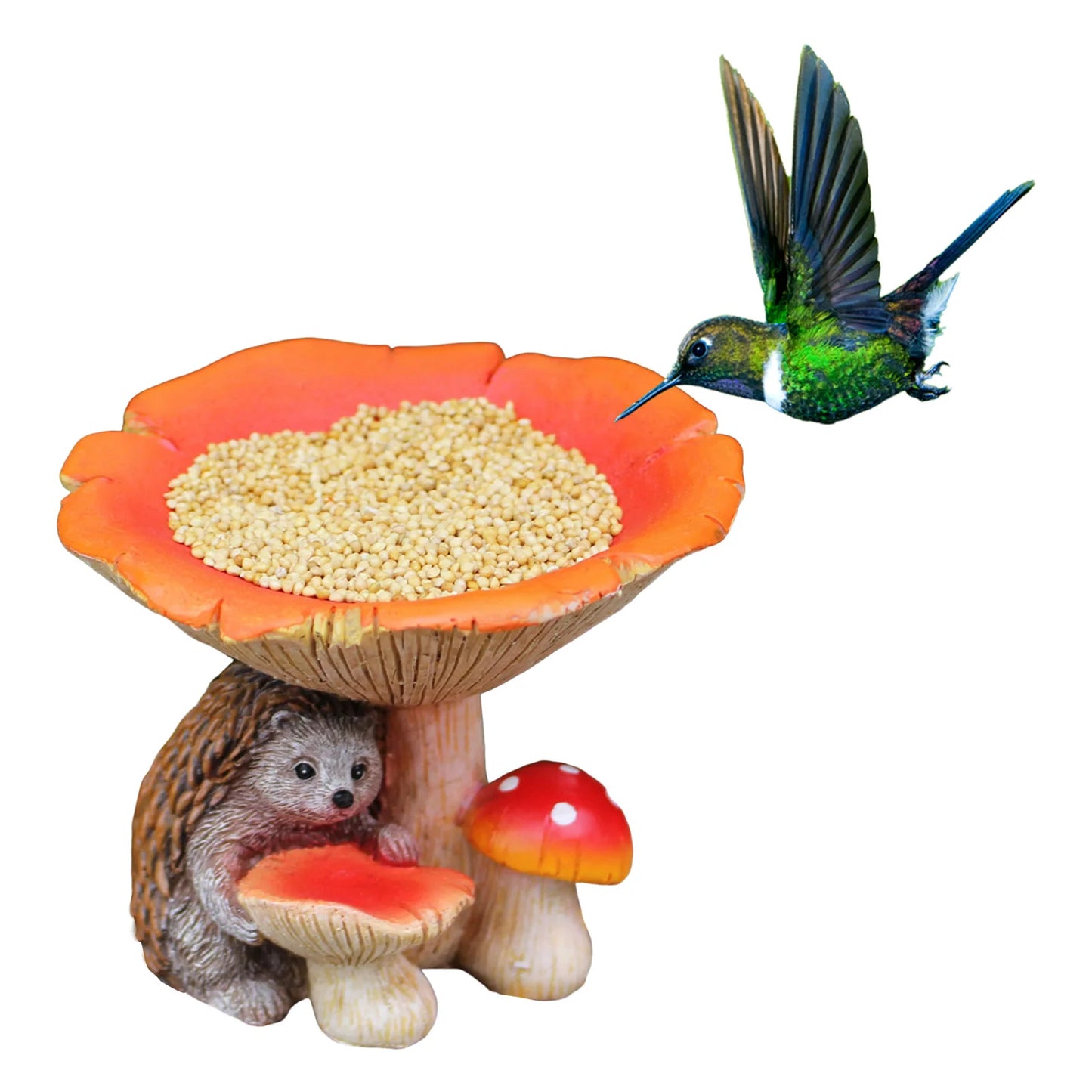 Outdoor Durable Resin Bird Feeder Decoration