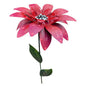 Decorative Metal Daylily Flower Garden Stakes