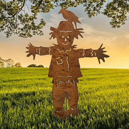 Scarecrow Garden Stake