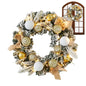 11.81in Light Up Christmas Wreath