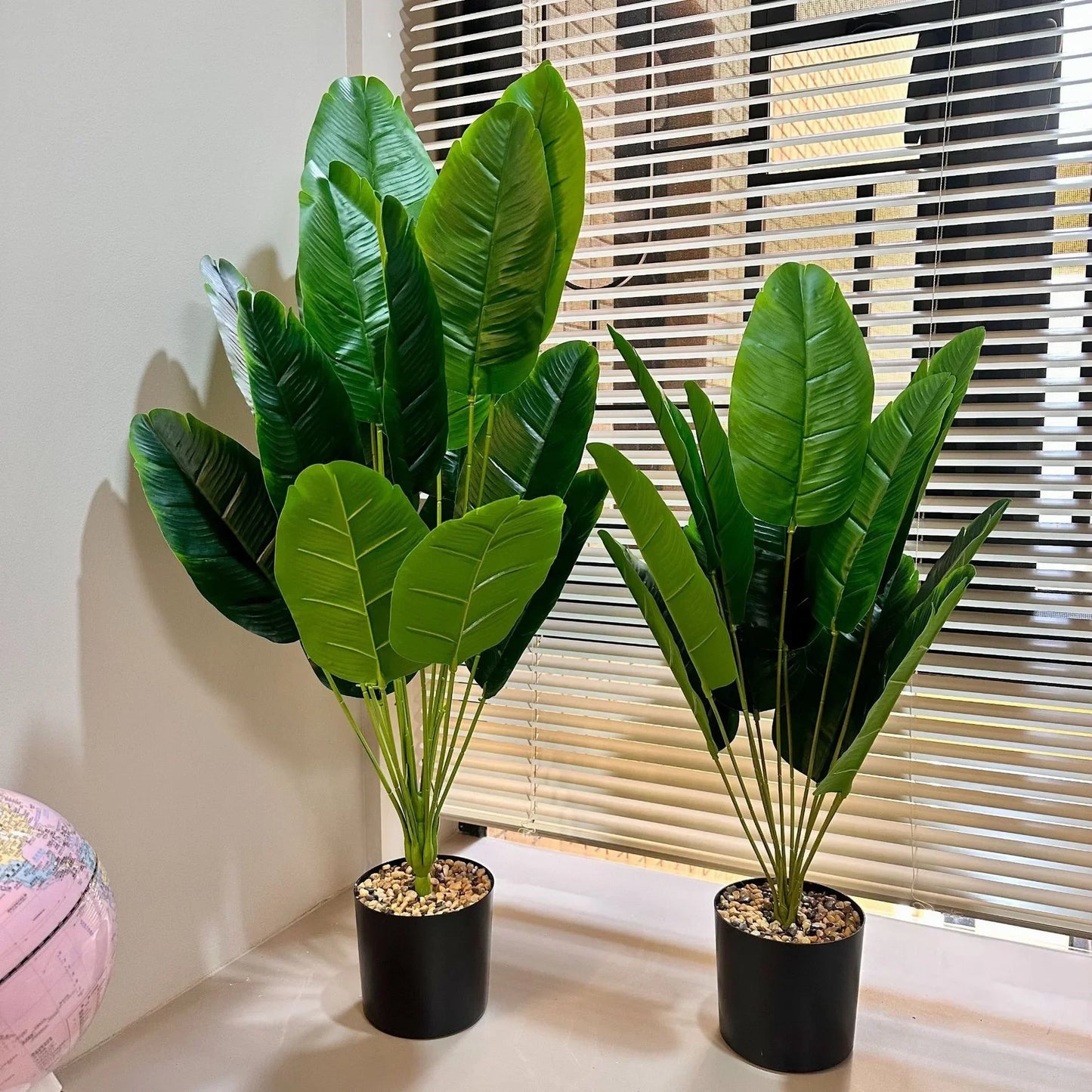 1pc 18 Leaves Artificial Banana Plant