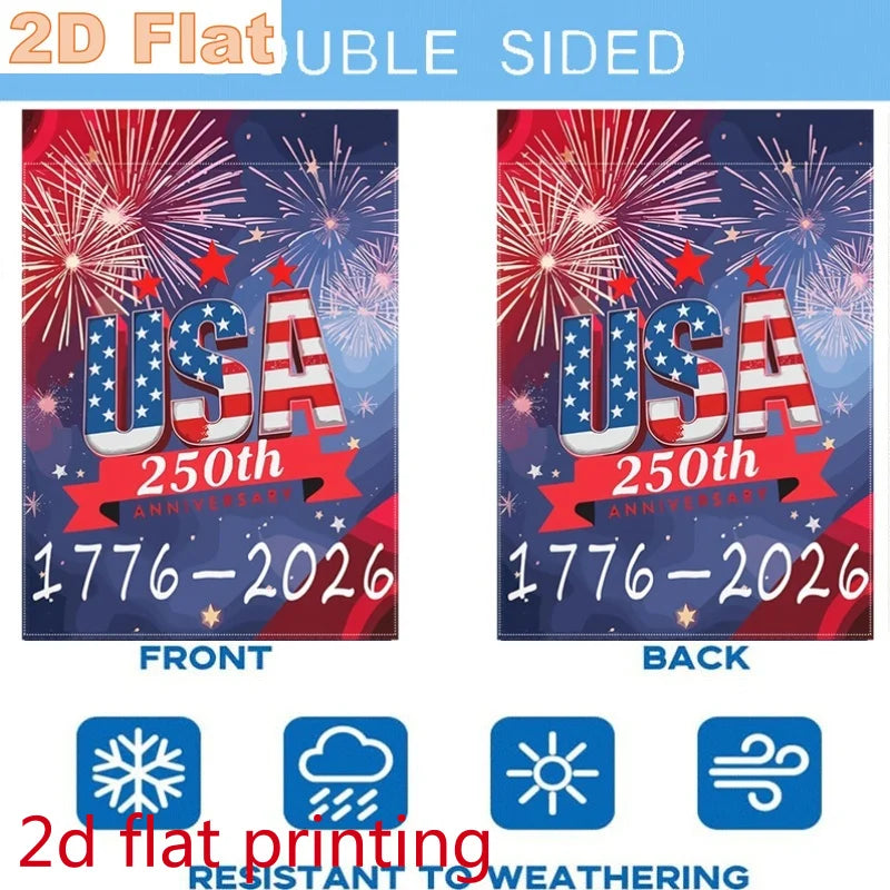 250th Anniversary Garden Flag