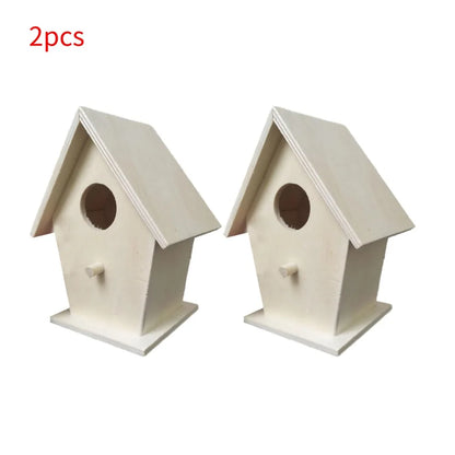 Wooden Mini Hanging Birdhouse