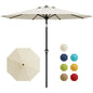 10FT Patio Umbrella With Crank Lift & Tilt