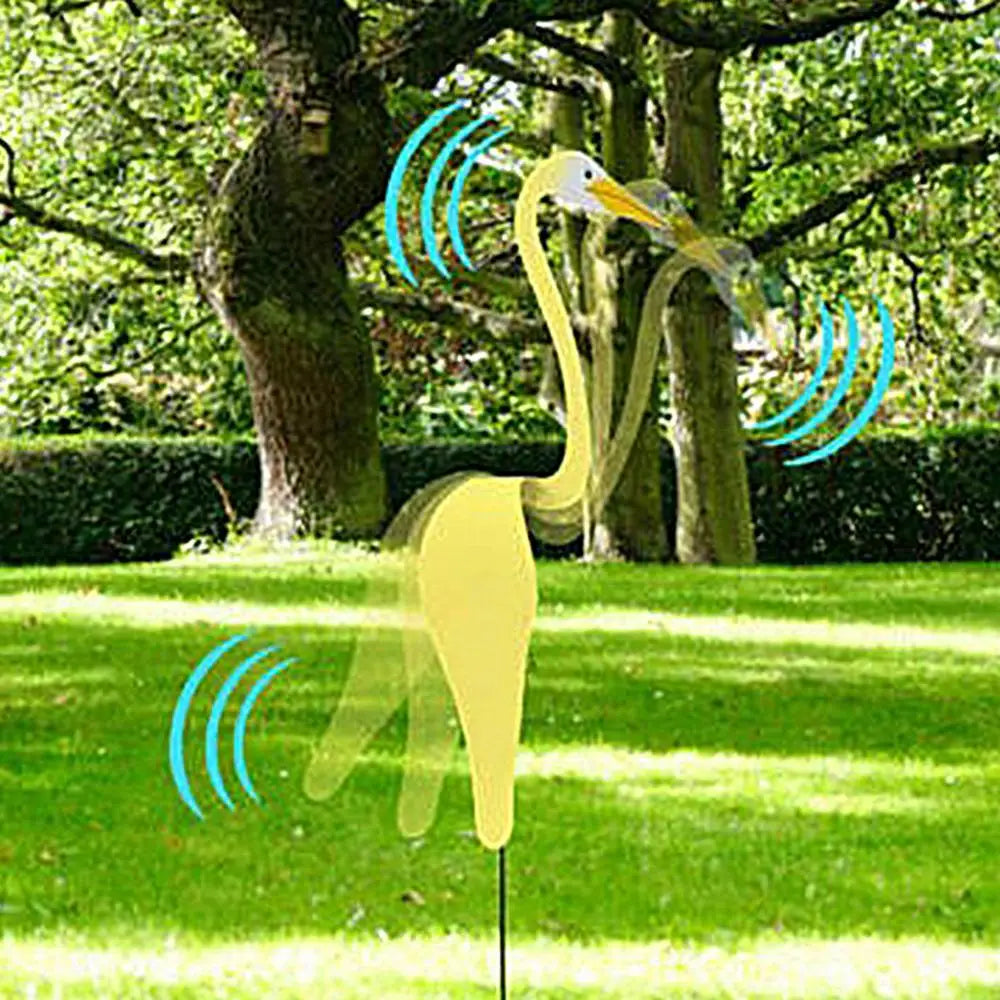 Flamingo Wind Spinner Garden Stake