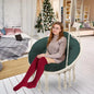 Hanging Swing Chair with Large Thick Cushions