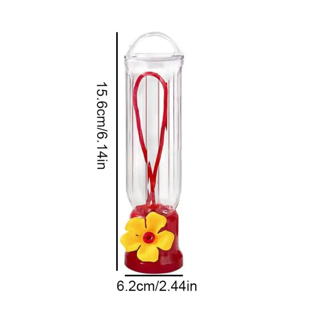 Transparent Plastic Leak-proof Hummingbird Feeder