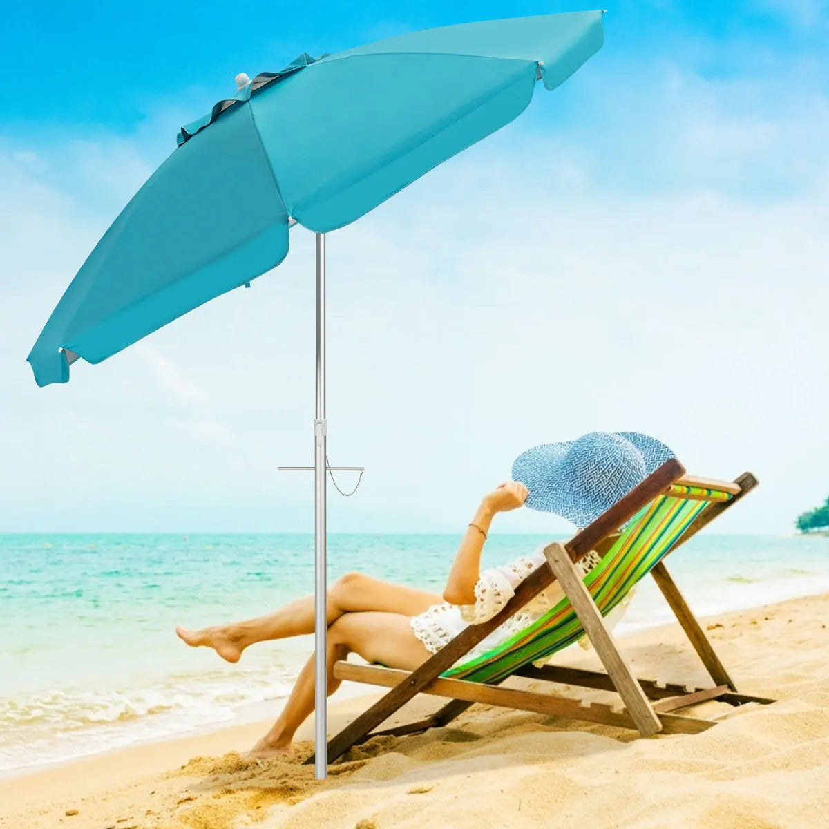 6.5FT Patio Beach Umbrella