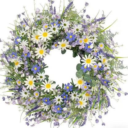 Colorful Sunflower Wreath