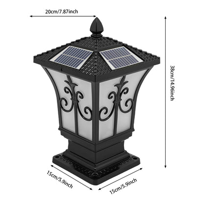 Outdoor Solar Post Light