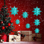 Snowflake Decor 3D Paper Snowflake Hanging Ornaments