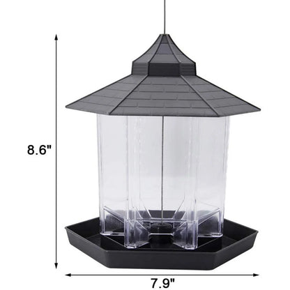 Wild Bird Feeders for Outside Rust Proof Hanging Feeders