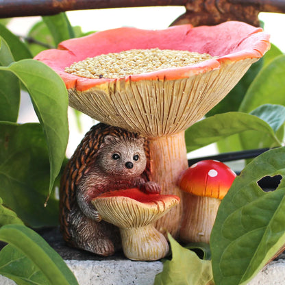 Outdoor Durable Resin Bird Feeder Decoration