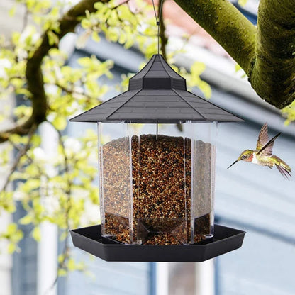 Wild Bird Feeders for Outside Rust Proof Hanging Feeders