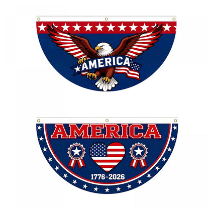 250th Anniversary Patriotic Bunting Flags