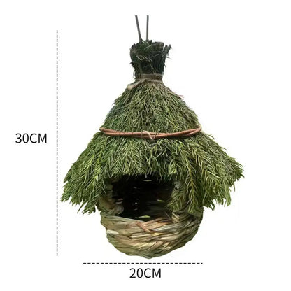 Grass Woven Bird House