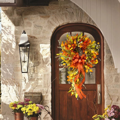 Autumn Maple Leaf Wreath