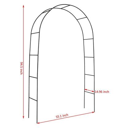 Metal Climbing Plants Trellis Garden Arch