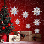 Snowflake Decor 3D Paper Snowflake Hanging Ornaments