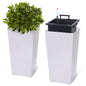 Large Plant Pots with Drainage Holes＆ Water Level Monitor