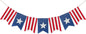 Patriotic Stars & Stripes Bunting Banner
